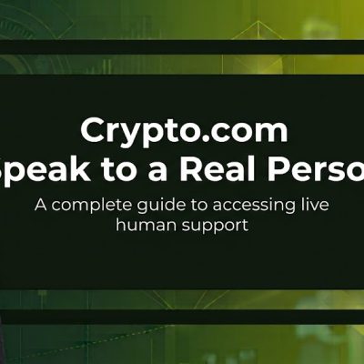 Crypto.com Speak to a Real Person